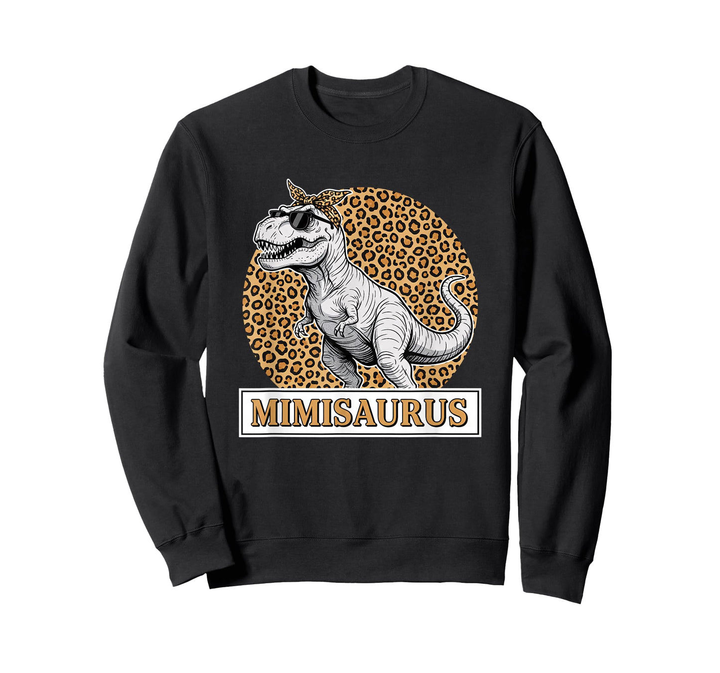 Mythical & Prehistoric Mimisaurus Retro Dino Mimi Saur T-Shirt