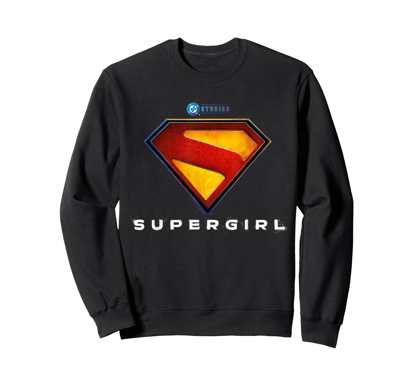 Supergirl 2026 Full Color Shield Name Under Shield T-Shirt