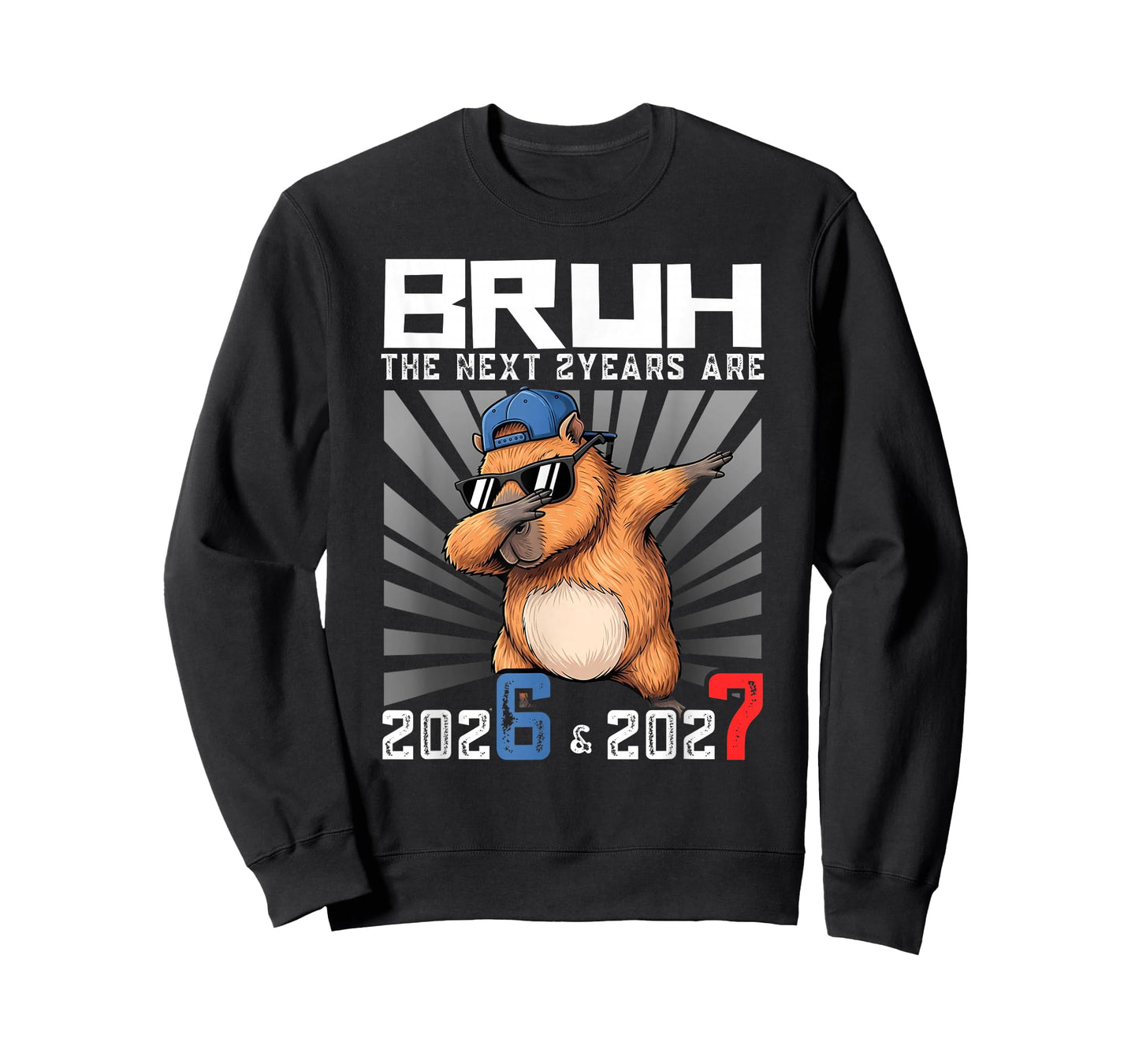 Dabbing Capybara 67 NYE 2026 Boys Kids New Year Eve Party 67 T-Shirt