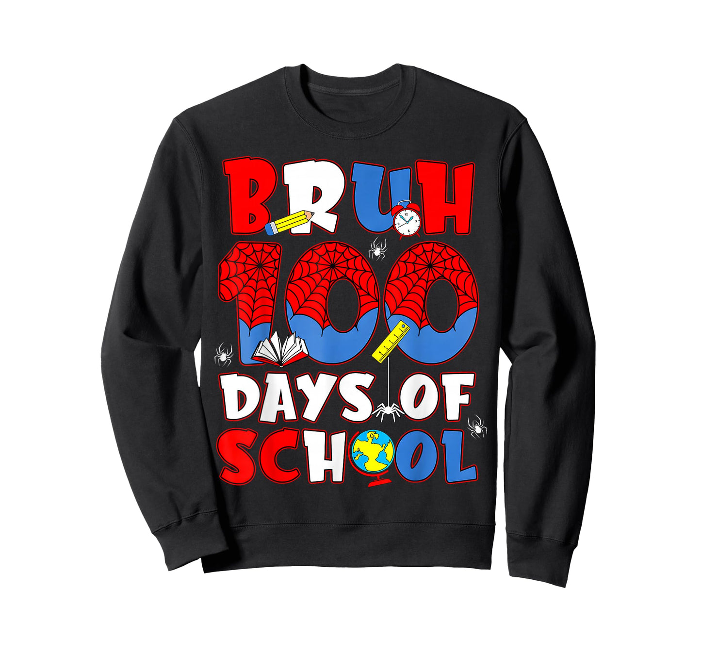 Bruh Its My 100 Days of School Boys 100th Day of School T-Shirt