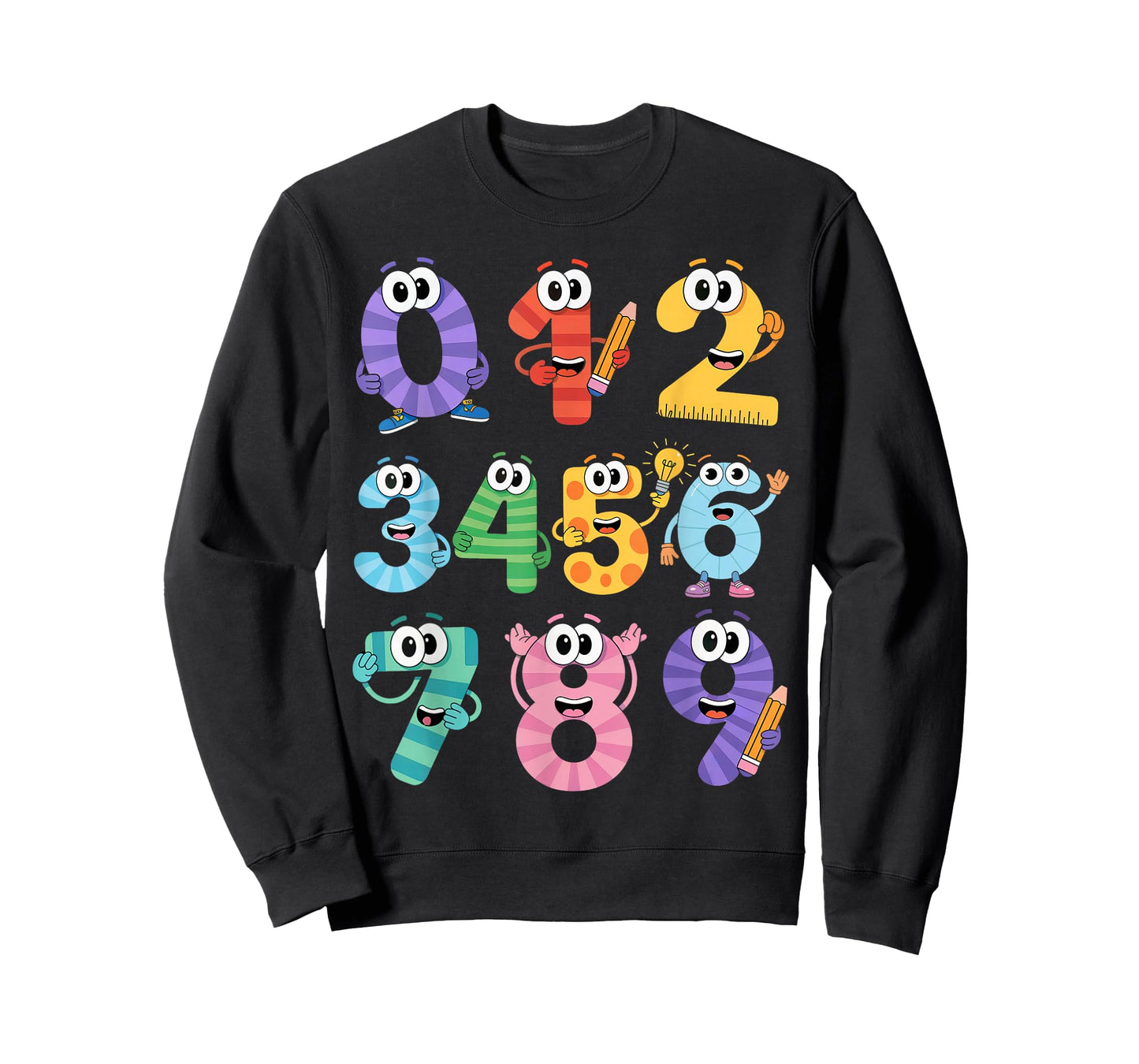 Maths Fancy Dress Idea for Kids Maths Outfit with Numbers On T-Shirt