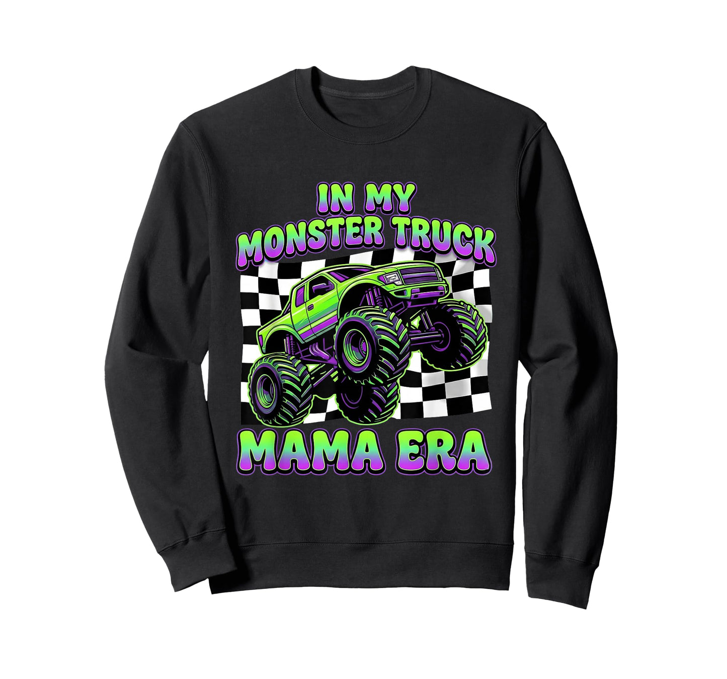 in My Monster Truck mom era, Cool Monster Truck Mama T-Shirt