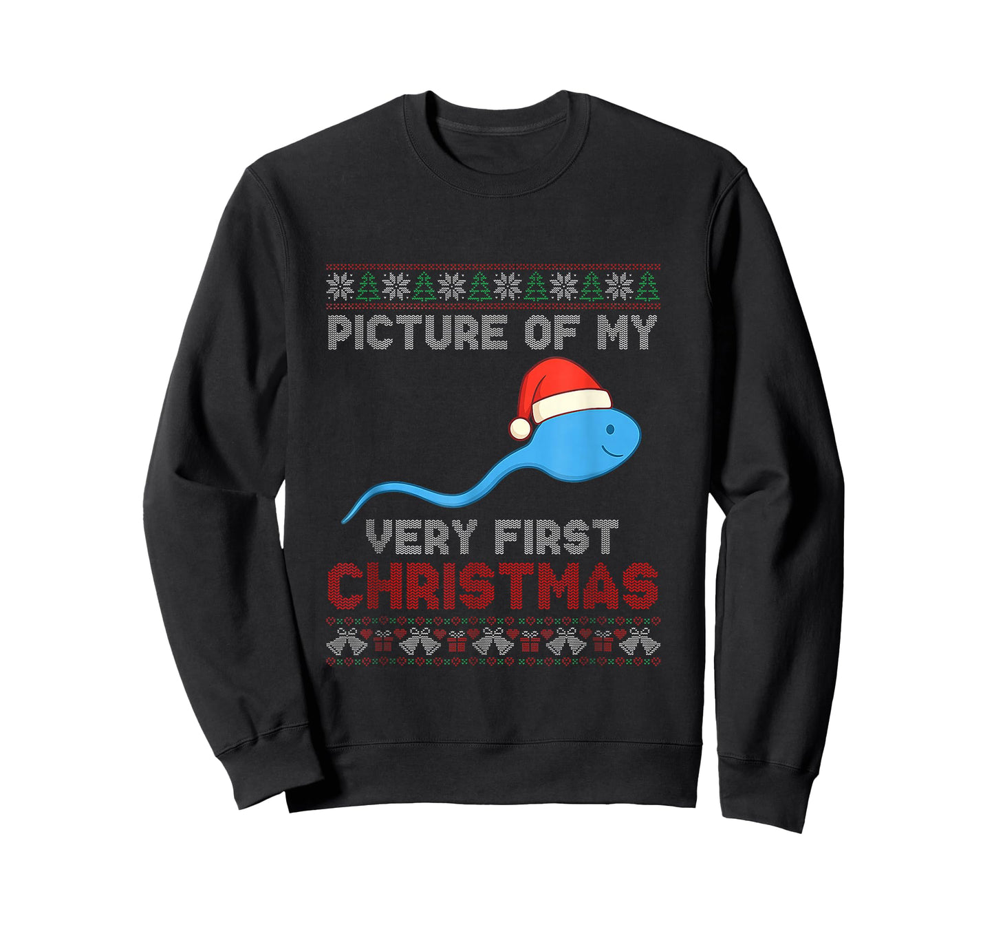 Picture of My Very First Christmas Joke Funny Xmas T-Shirt