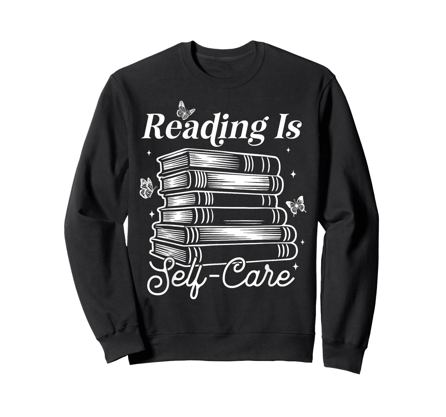 Reading is Self Care Funny Bookworm Teacher Kids Book Lovers T-Shirt