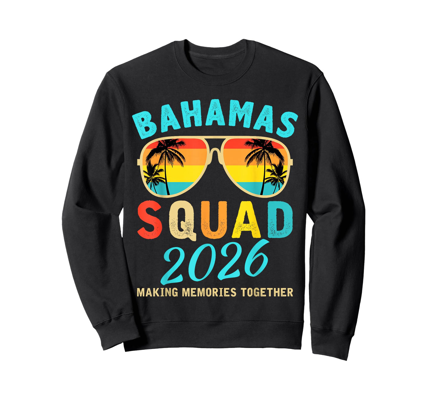 Bahamas Vacation 2026 Squad Family Friends Matching Group T-Shirt