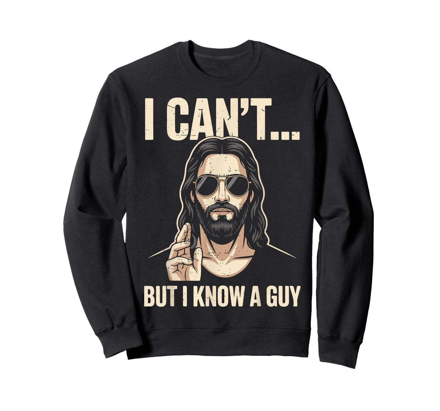 Men I Can't But Know A Guy Christ Jesus Meme Christian Humor T-Shirt