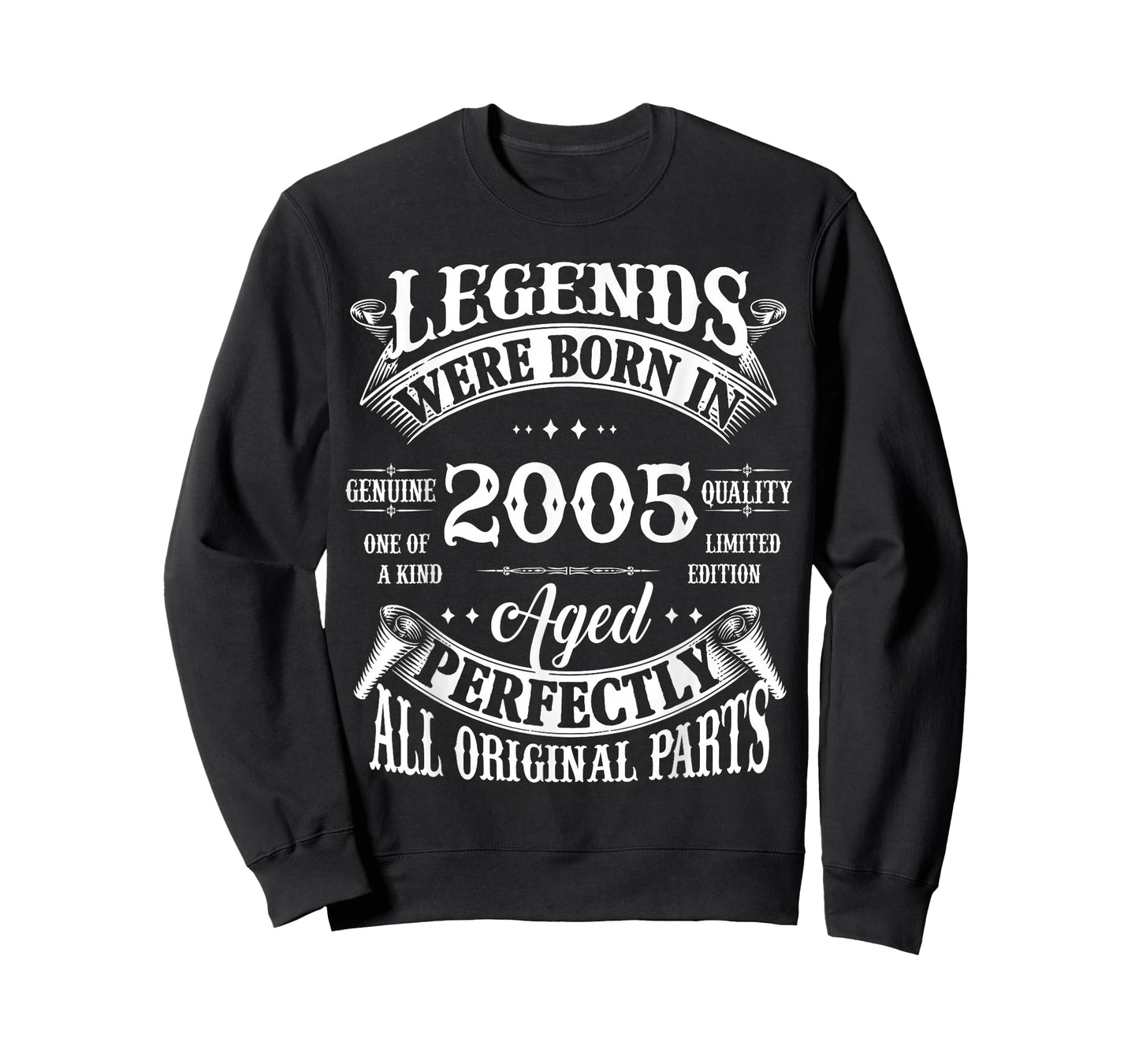 21st Birthday Gift Legend Born in 2005 21 for Years Old T-Shirt
