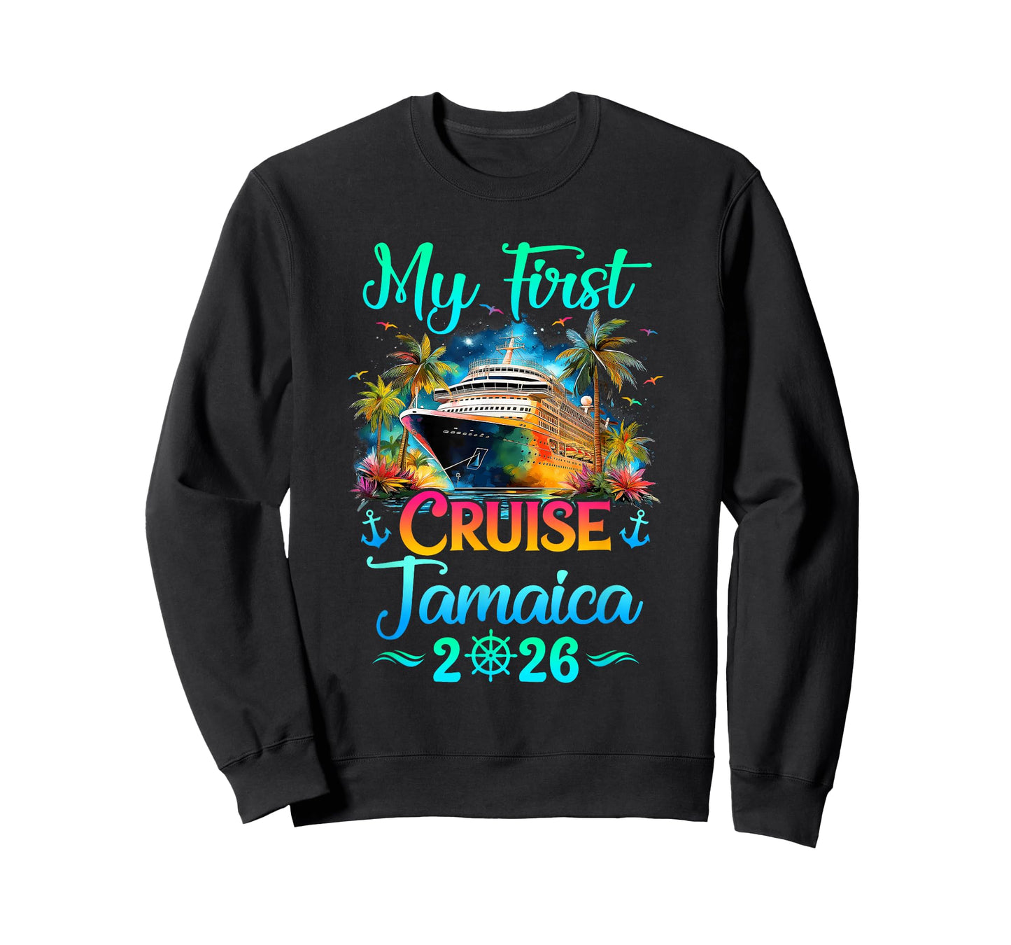 My First Cruise Jamaica 2026 Family Trip Cruisin Together T-Shirt