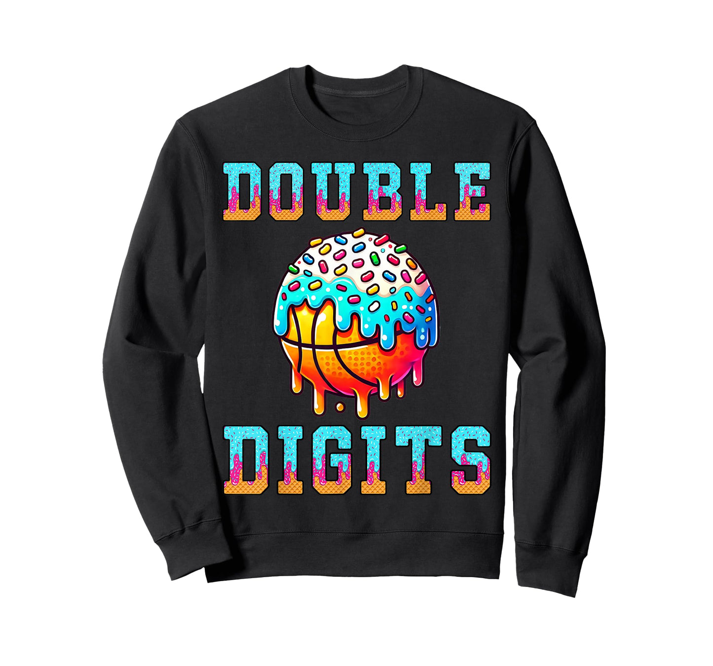Double Digits Birthday Boy 10th Basketball Birthday Party T-Shirt