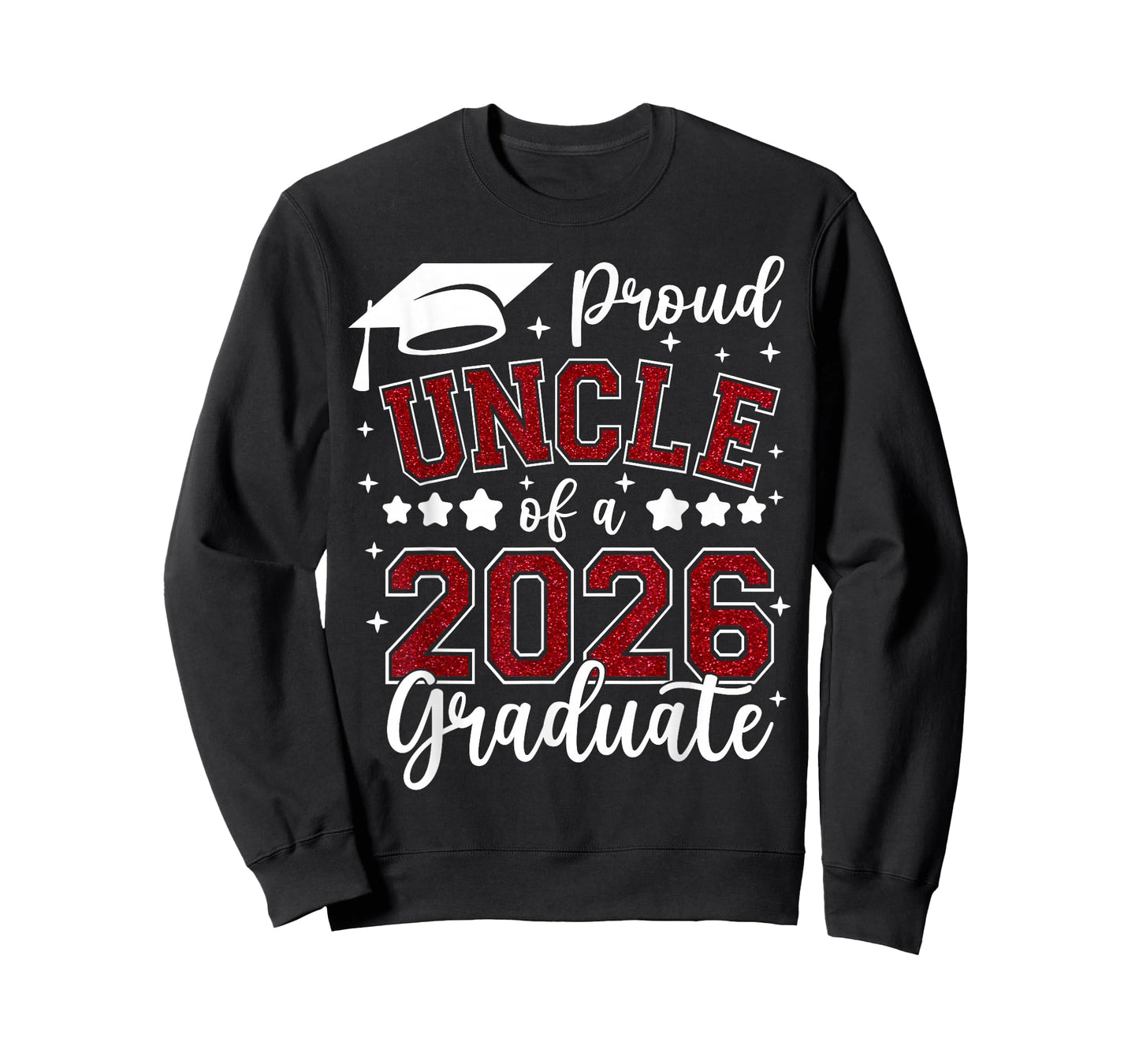 Proud Uncle of A 2026 Graduate Senior 2026 Graduation T-Shirt