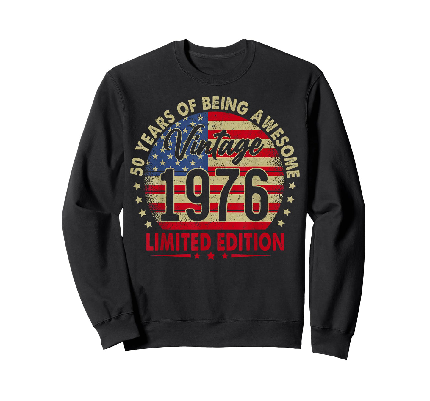 Vintage 1976 Limited Edition 50th Birthday 50 Years Old T-Shirt