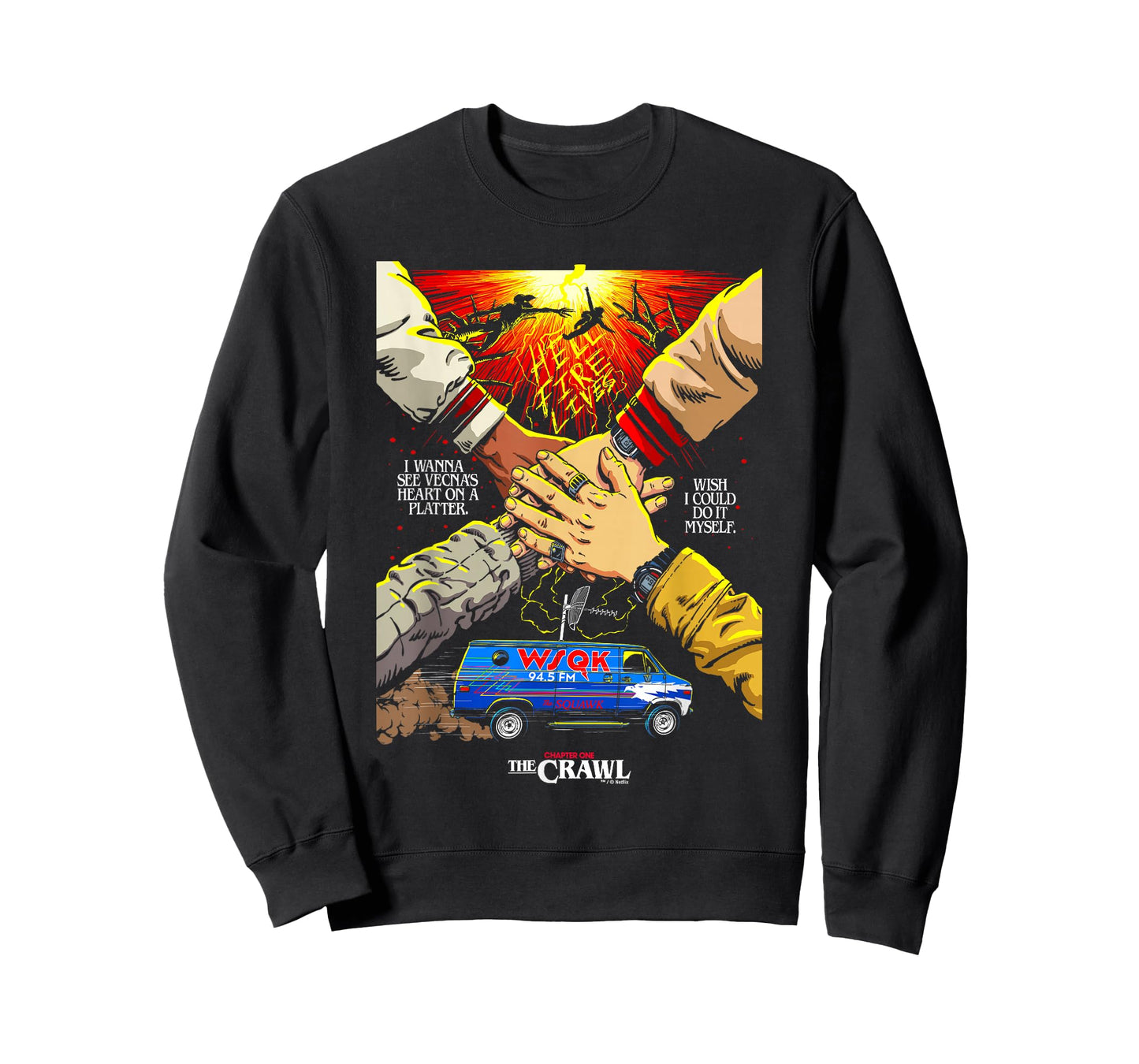 Stranger Things Season 5 x Butcher Billy The Crawl T-Shirt