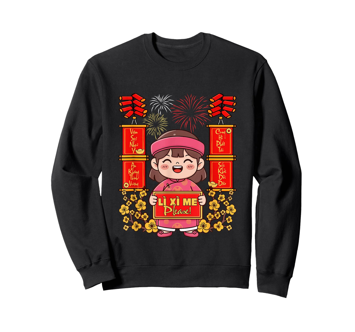 Li Xi Me NHU Y an Khang Vietnamese Lunar New Year Kid Boy T-Shirt