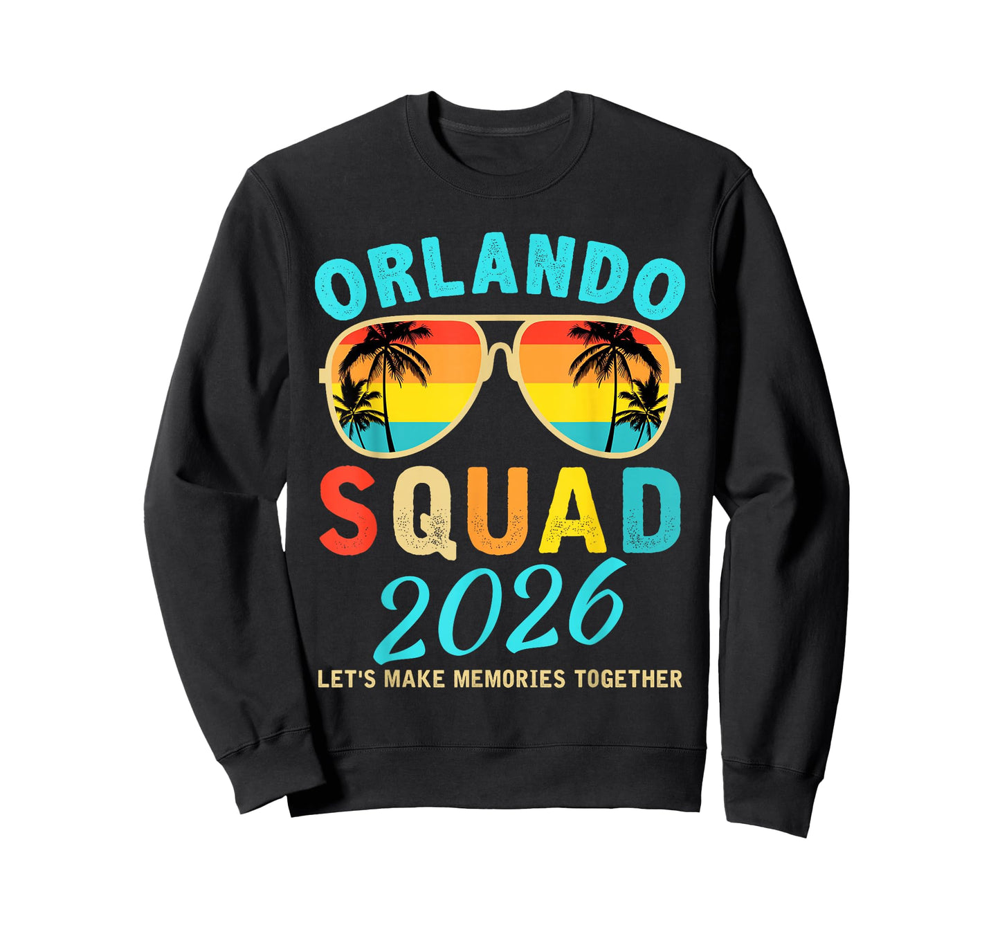 Family Vacation 2026 Orlando Friends Group Vacation Matching T-Shirt