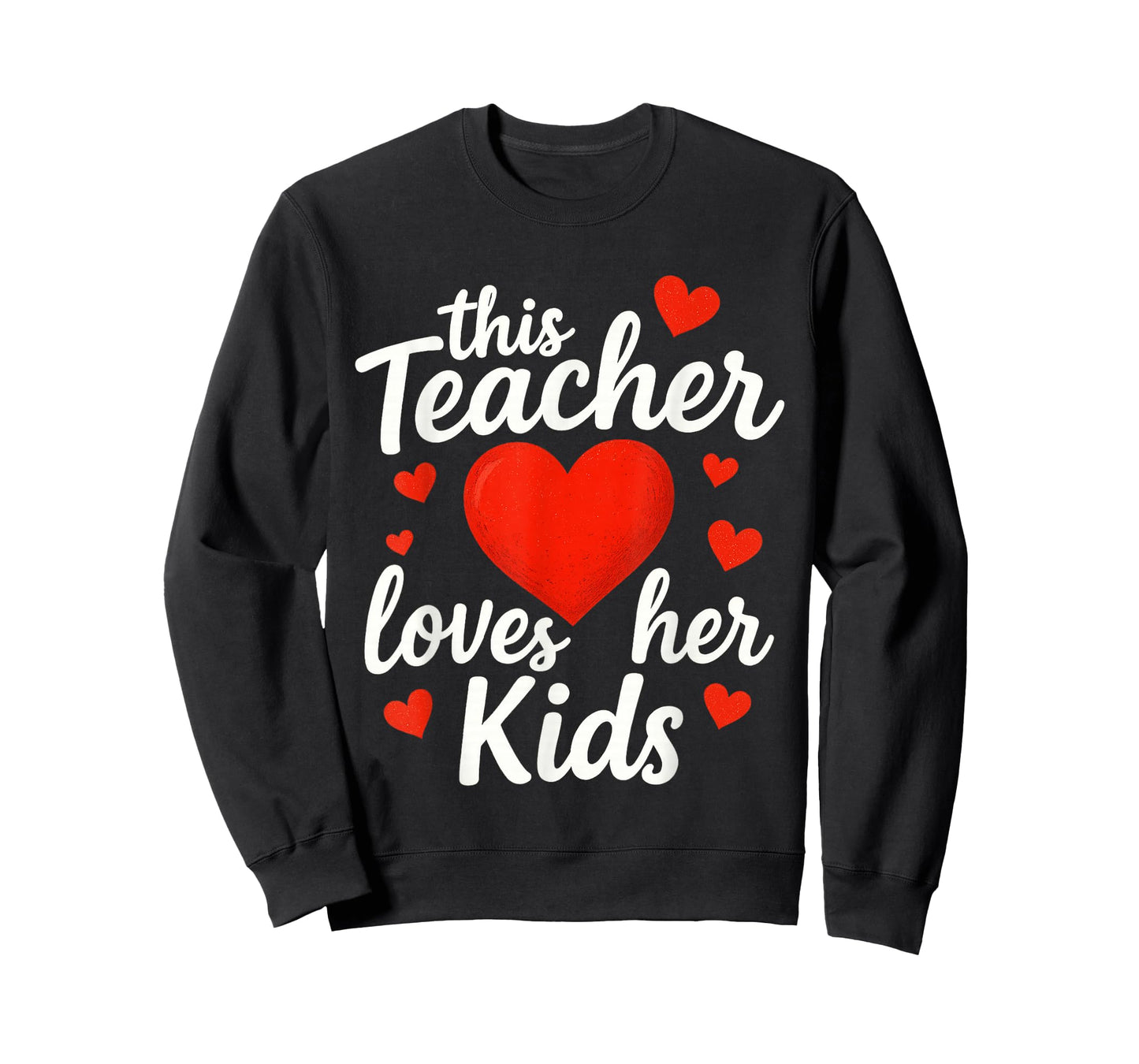 Teacher Valentines Day This Teacher Loves Her Kids T-Shirt