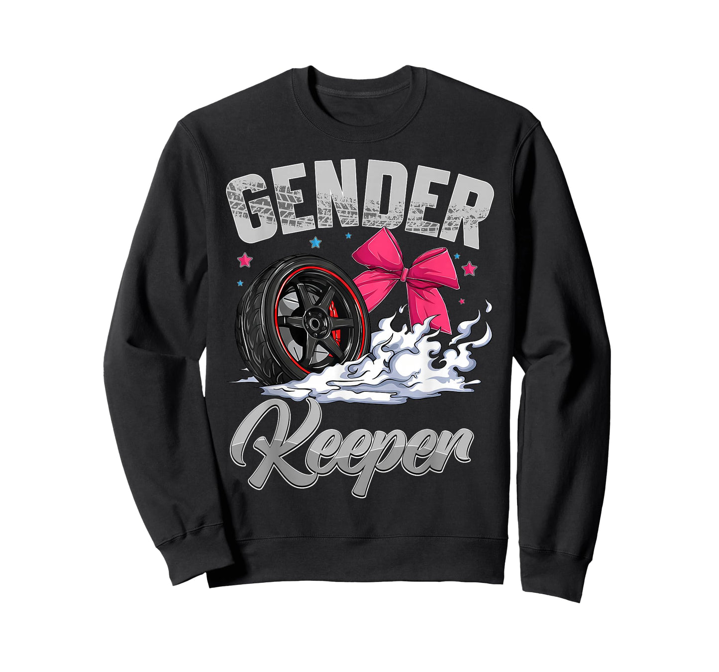 Gender Reveal Party Keeper of The Gender Burnouts Or Bows T-Shirt