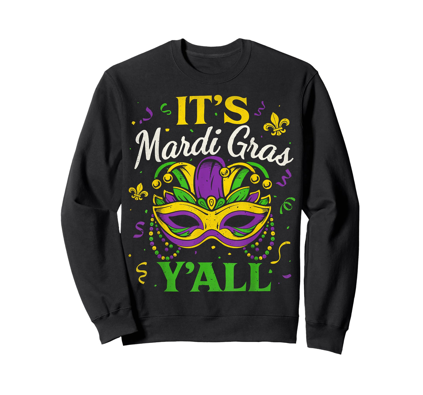 It's Mardi Gras Y'all for Men Women Boys Kids Fat Tuesday T-Shirt
