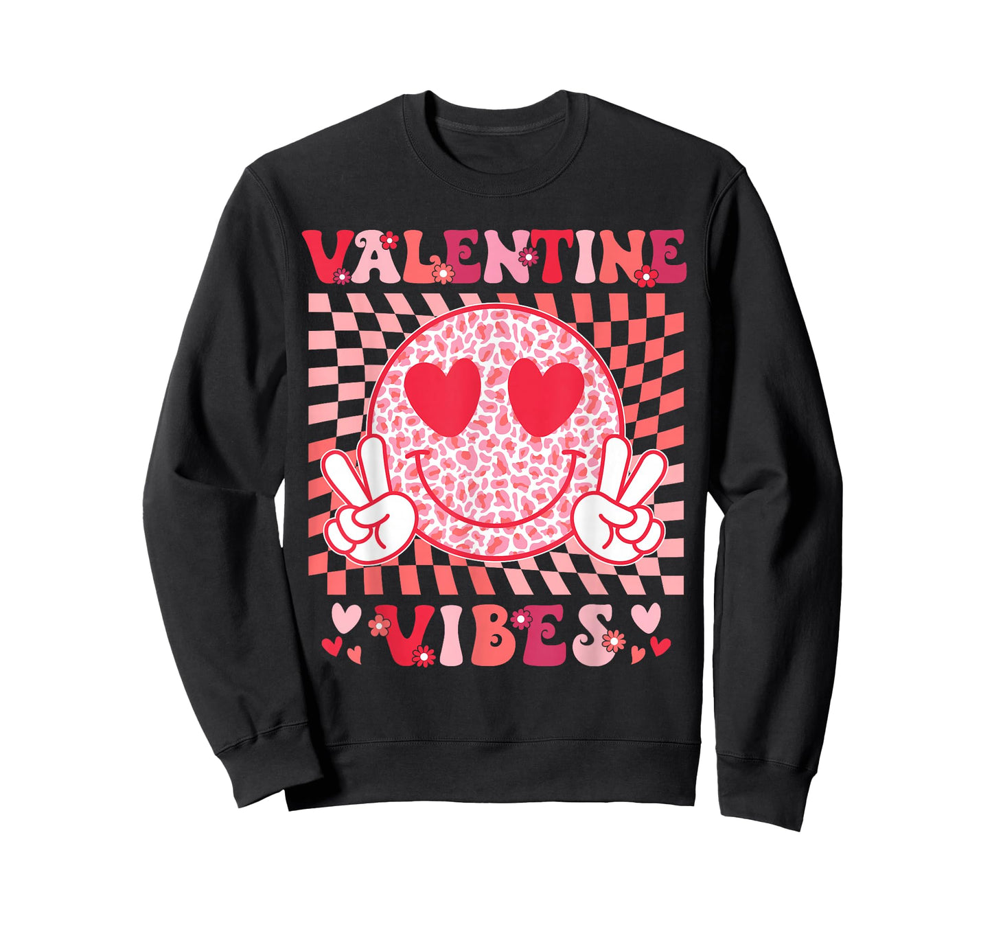 Valentines Vibes Valentines Day for Teens Boys Girls Kids T-Shirt