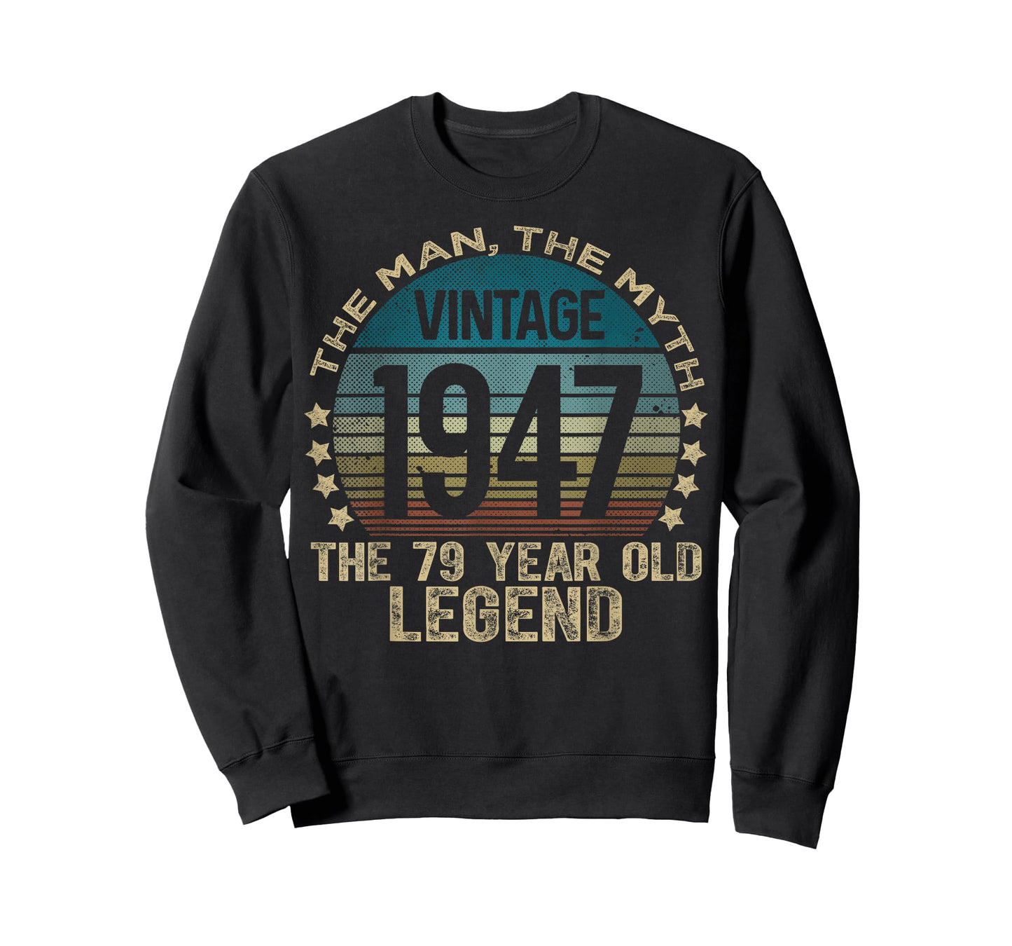 79 Year Old Gifts Vintage 1947 Limited Edition 79th Birthday T-Shirt