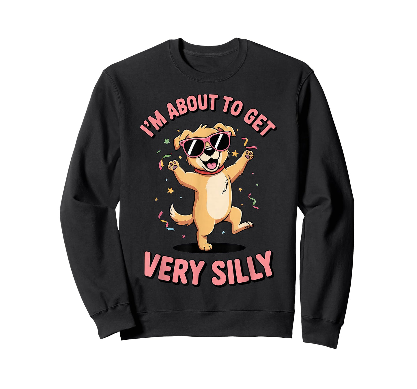 Funny Silly Dog with Sunglasses for Boys and Girls T-Shirt