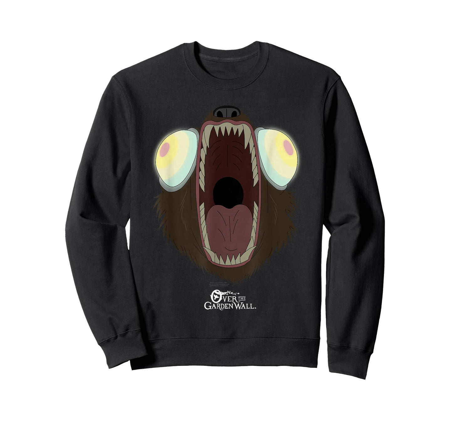 Over The Garden Wall The Dog Scary Large Portrait Cartoon T-Shirt