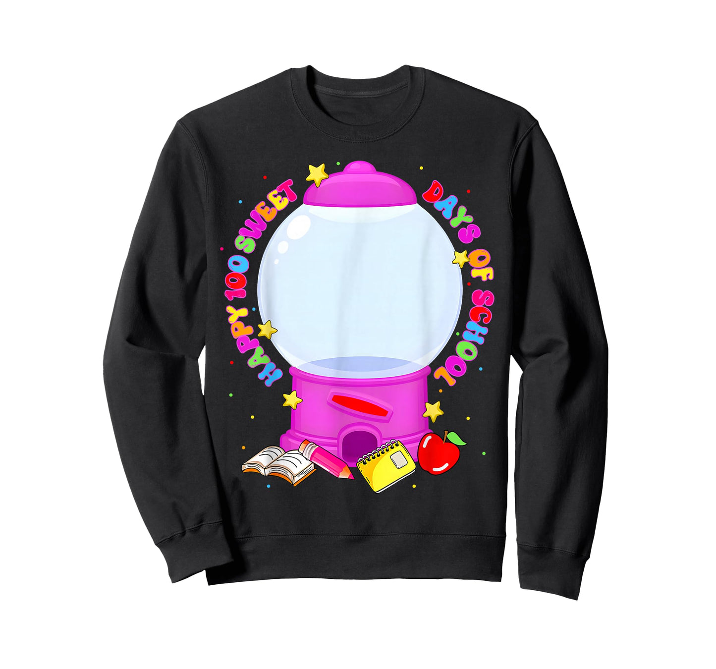100 Days of School Sweet Candy Machine Girl Women Kid T-Shirt