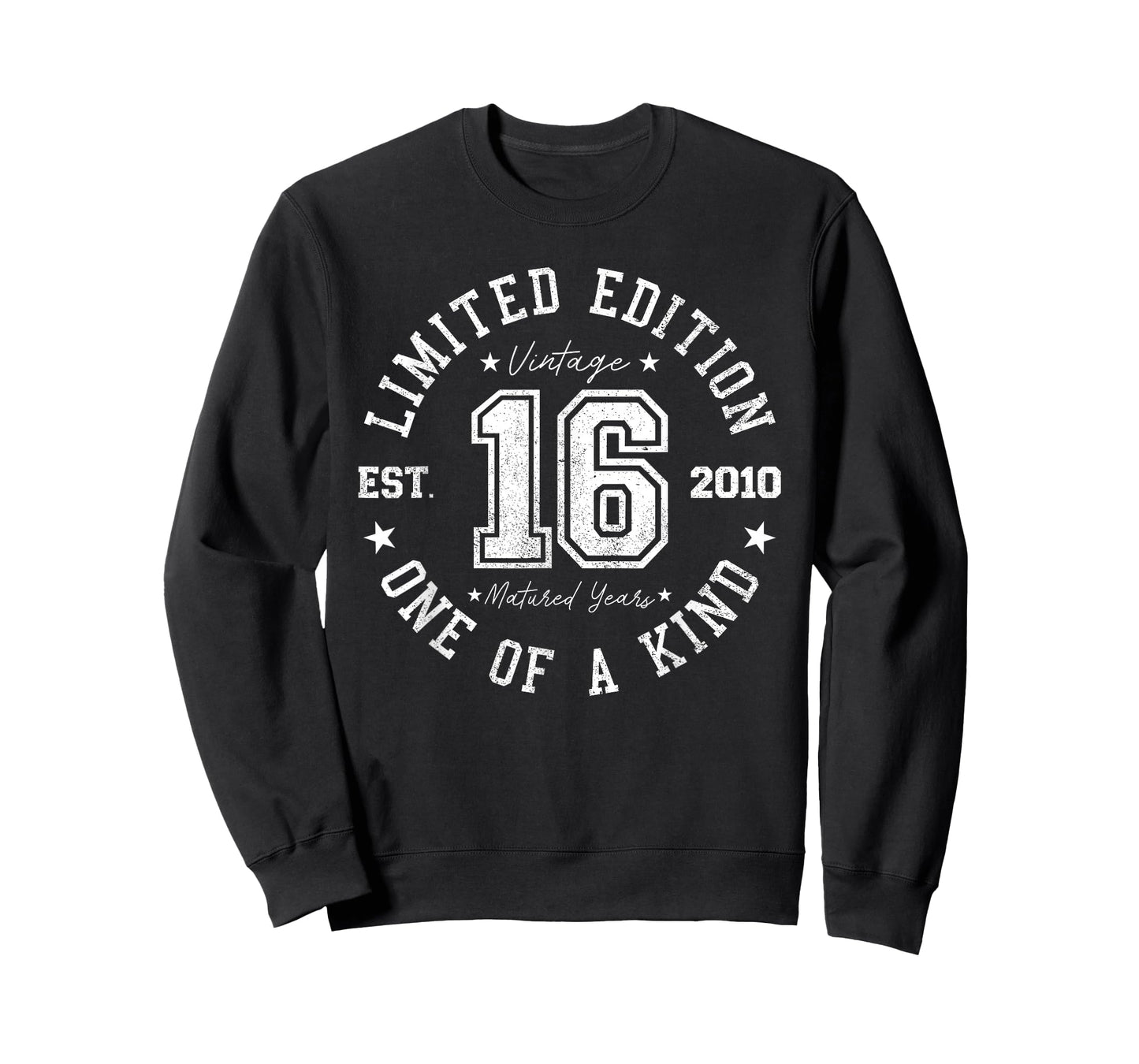 Vintage 2010 Limited Edition 16th Birthday 16 Years Old T-Shirt