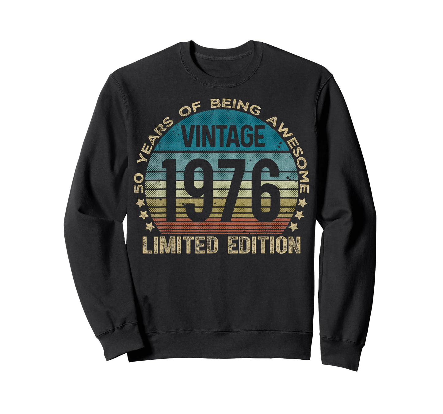 50 Year Old Gifts Vintage 1976 Limited Edition 50th Birthday T-Shirt
