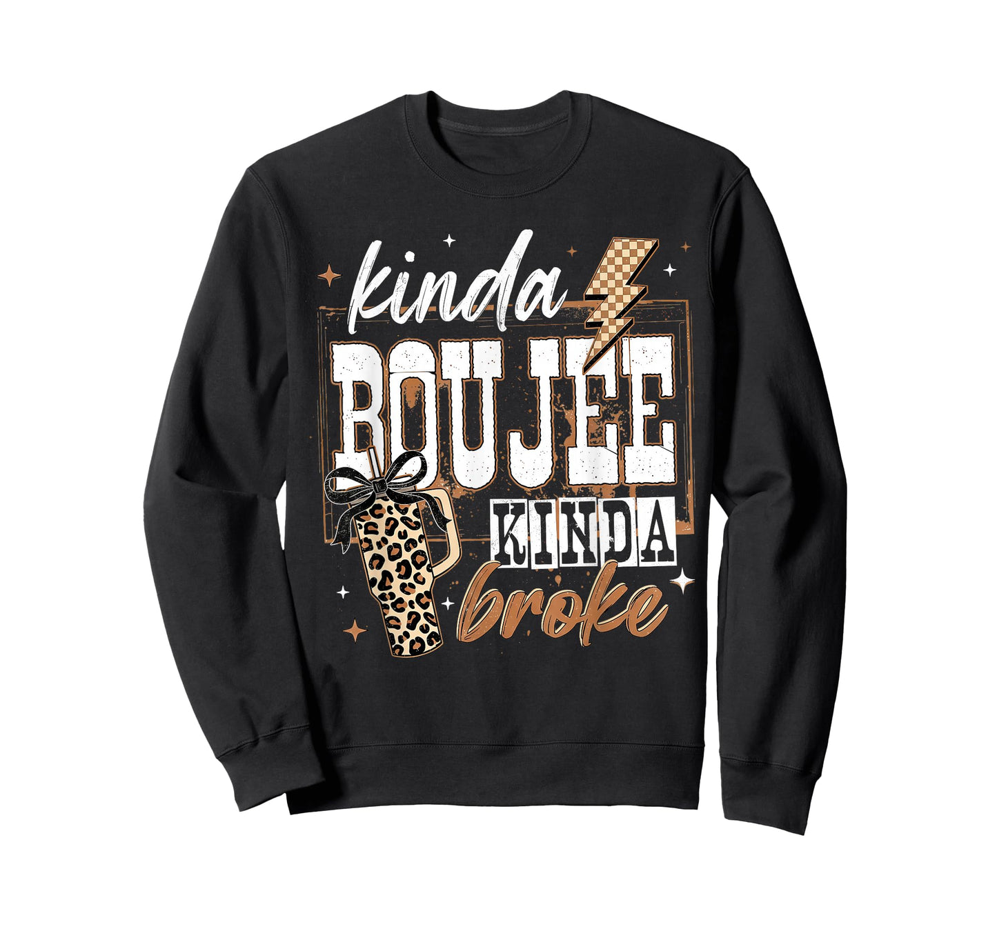 Kinda Boujee Kind Broke T-Shirt