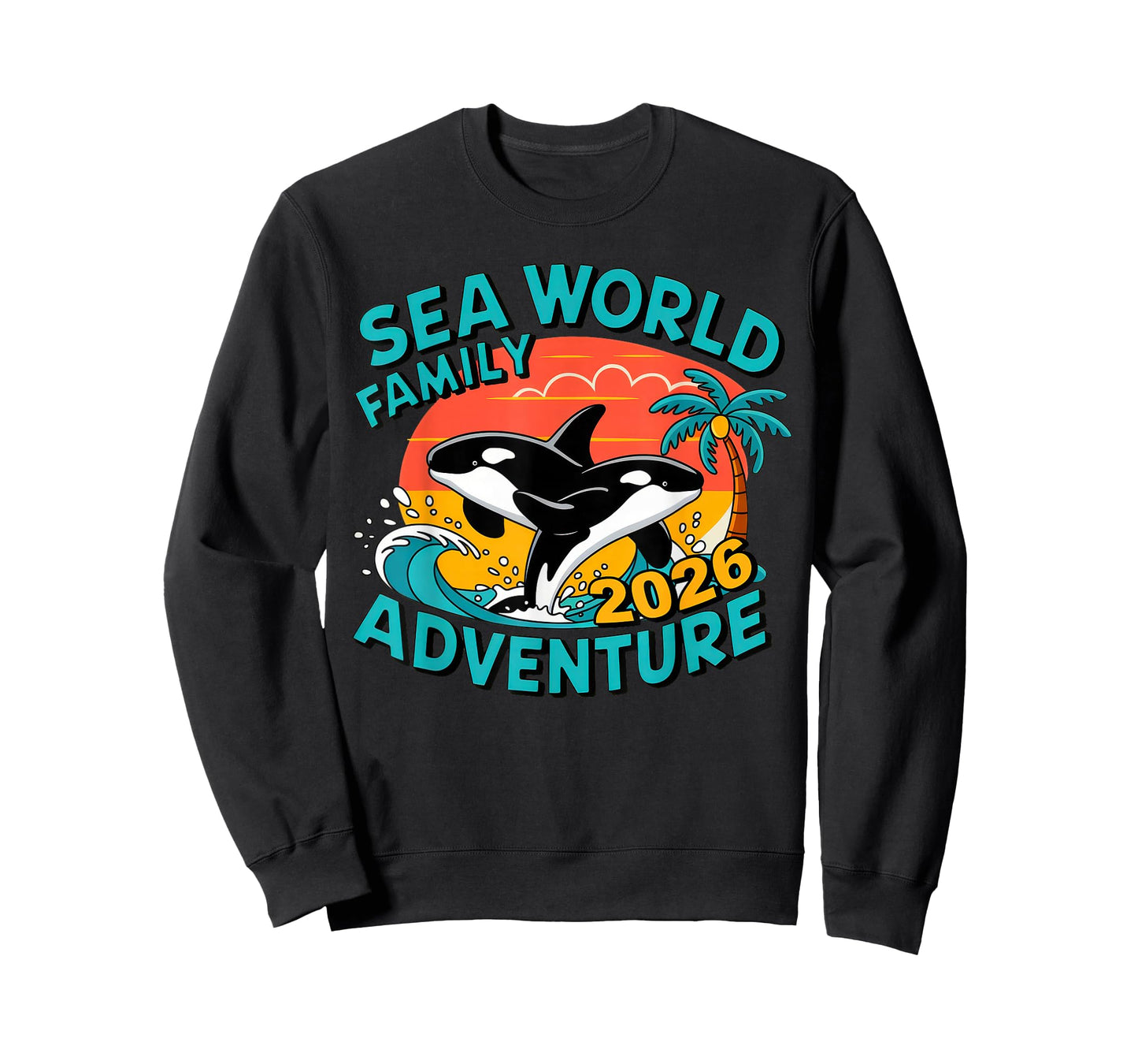 Sea World Family Adventure 2026, Family Sea World Matching T-Shirt