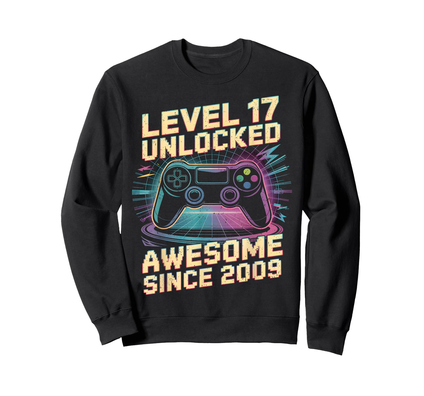 17 Year Old Boy Level 17 Gamer 2009 17th Birthday Party Gift T-Shirt