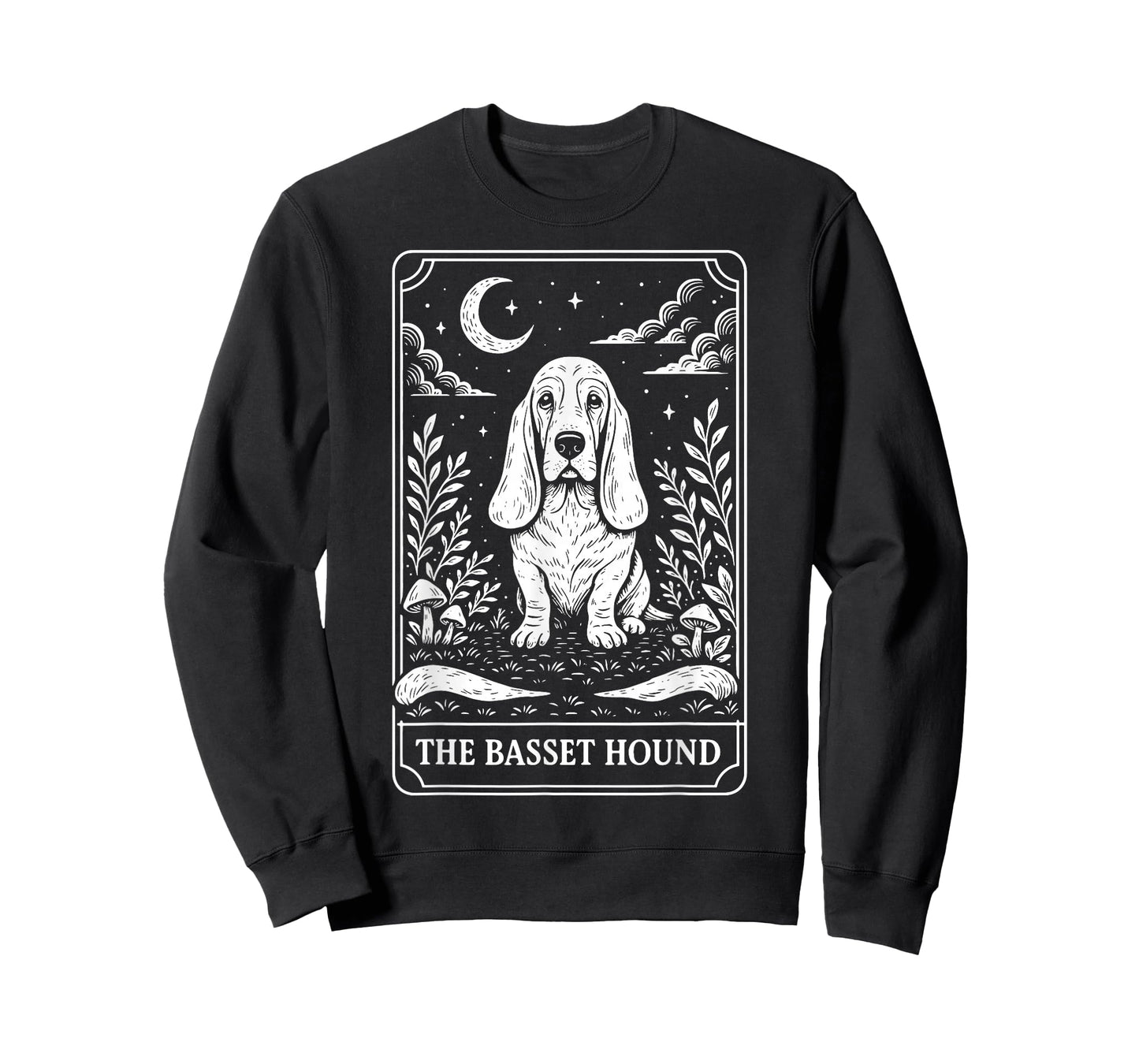 The Basset Hound Tarot Card T-Shirt