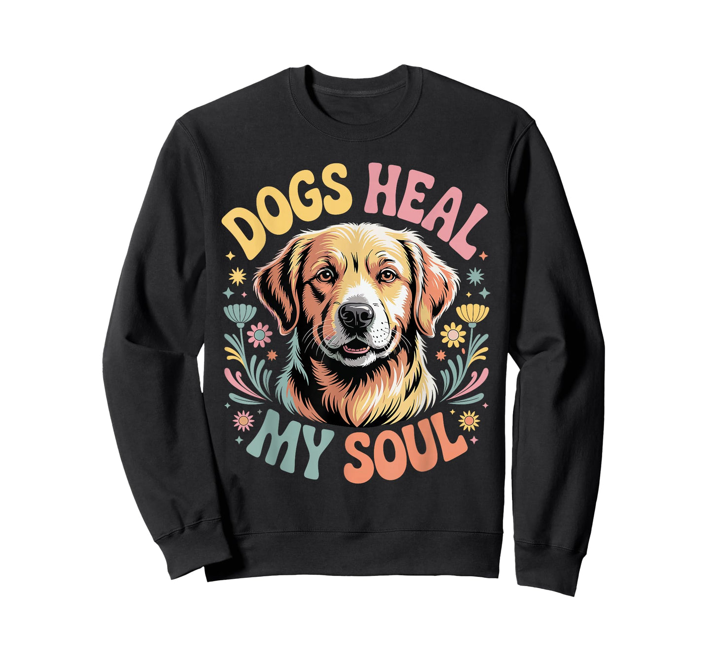 Dogs Heal My Soul Canine Animal Companion - T-Shirt