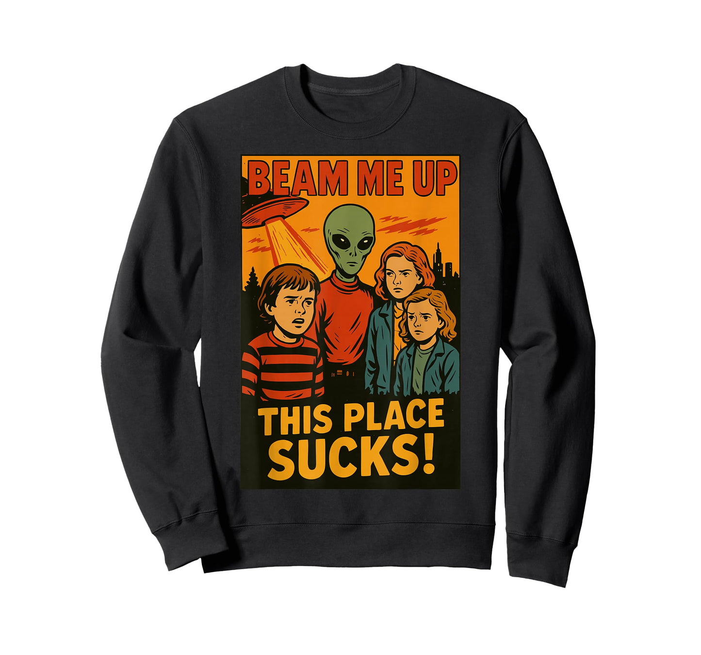 Beam Me Up This Place Sucks T-Shirt