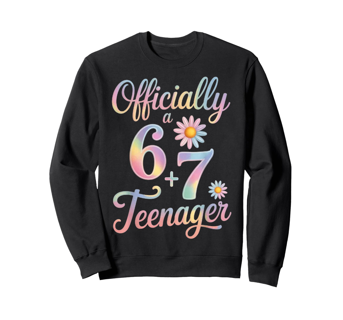 Officially a Teenager 6 + 7 13 Years 13th Birthday T-Shirt