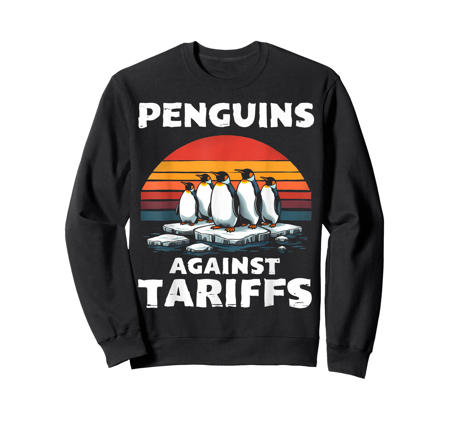 Penguins Against Tariffs T-Shirt