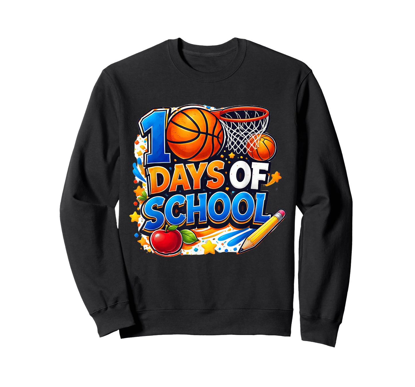 100th Day of School Kid Basketball 100th Days of School Boys T-Shirt