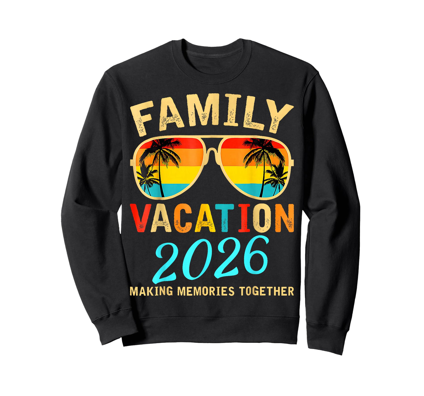 Family Vacation 2026 Beach Matching Summer Vacation 2026 T-Shirt