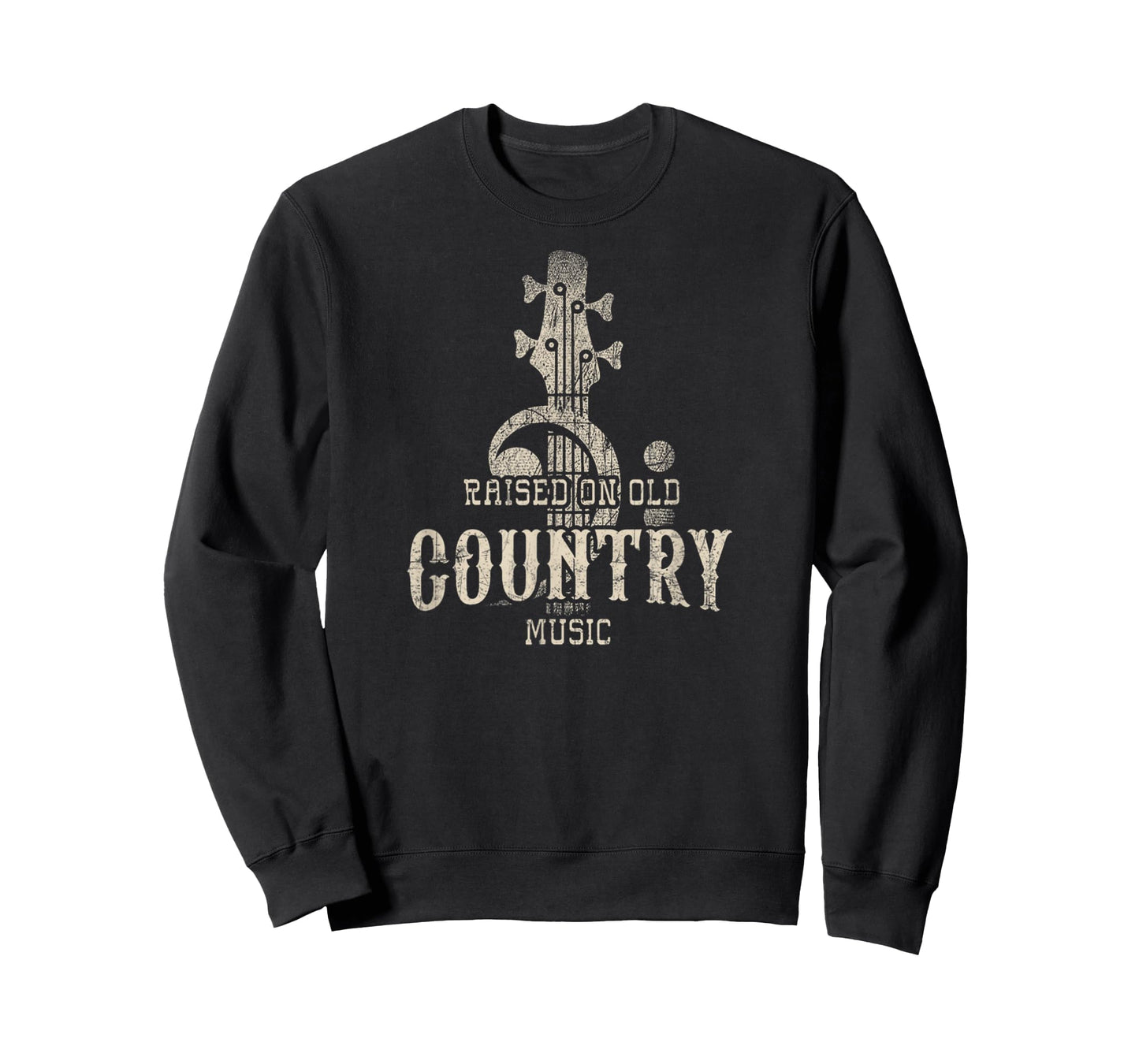 Raised On Old Country Music 80s 90s Vintage Southern Music T-Shirt
