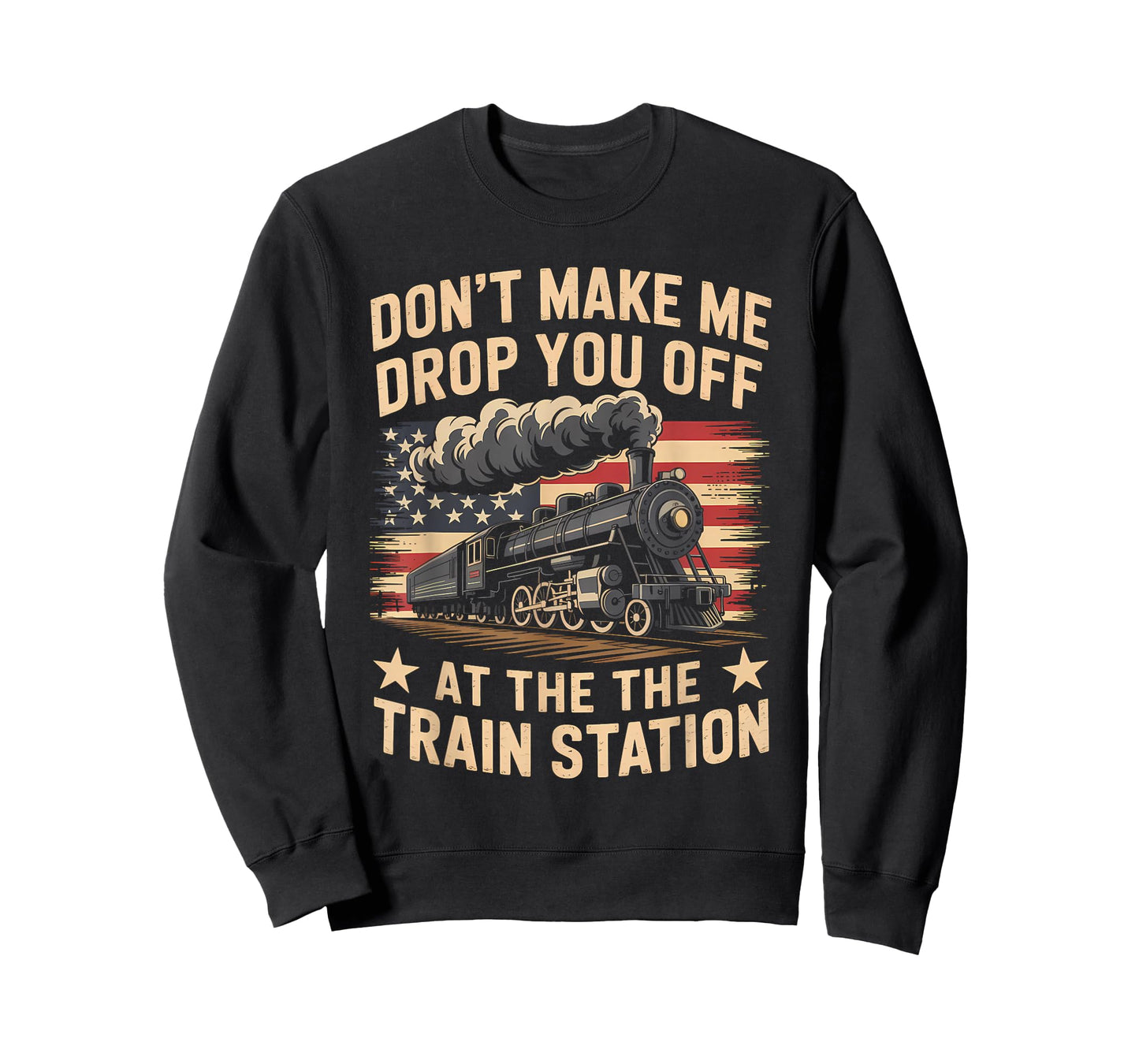Train Station Yellowstone Take Them Train Conductor Costume T-Shirt