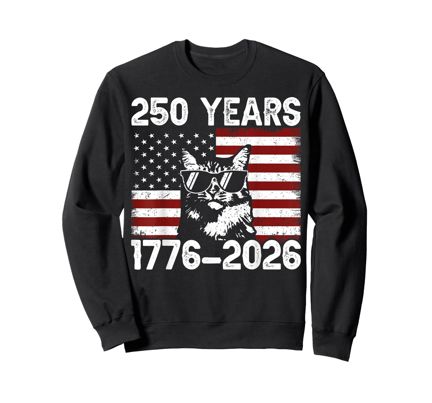 250 Years American 1776 2026 250th USA Patriotic 4th of July T-Shirt
