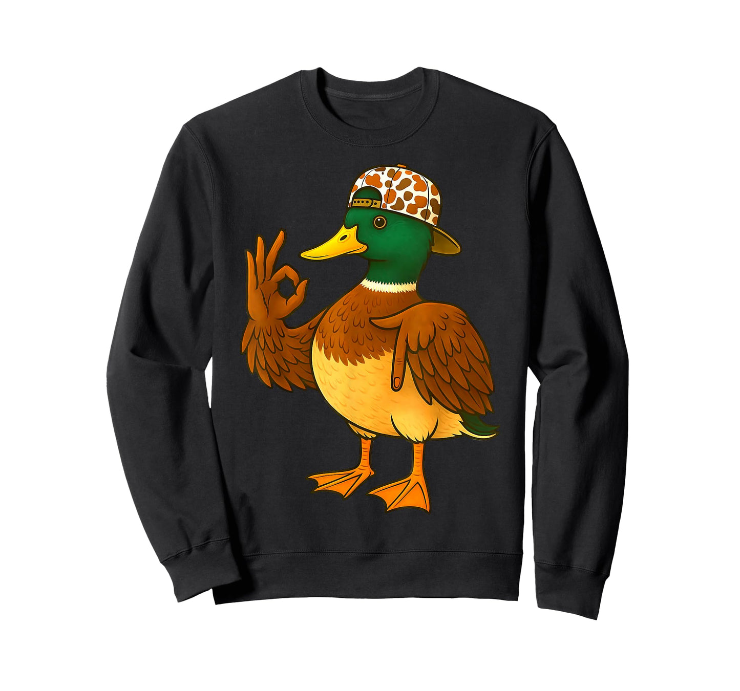 Funny 67 Mallard Duck Hunting Camo Hat Six Seven Men Dad T-Shirt