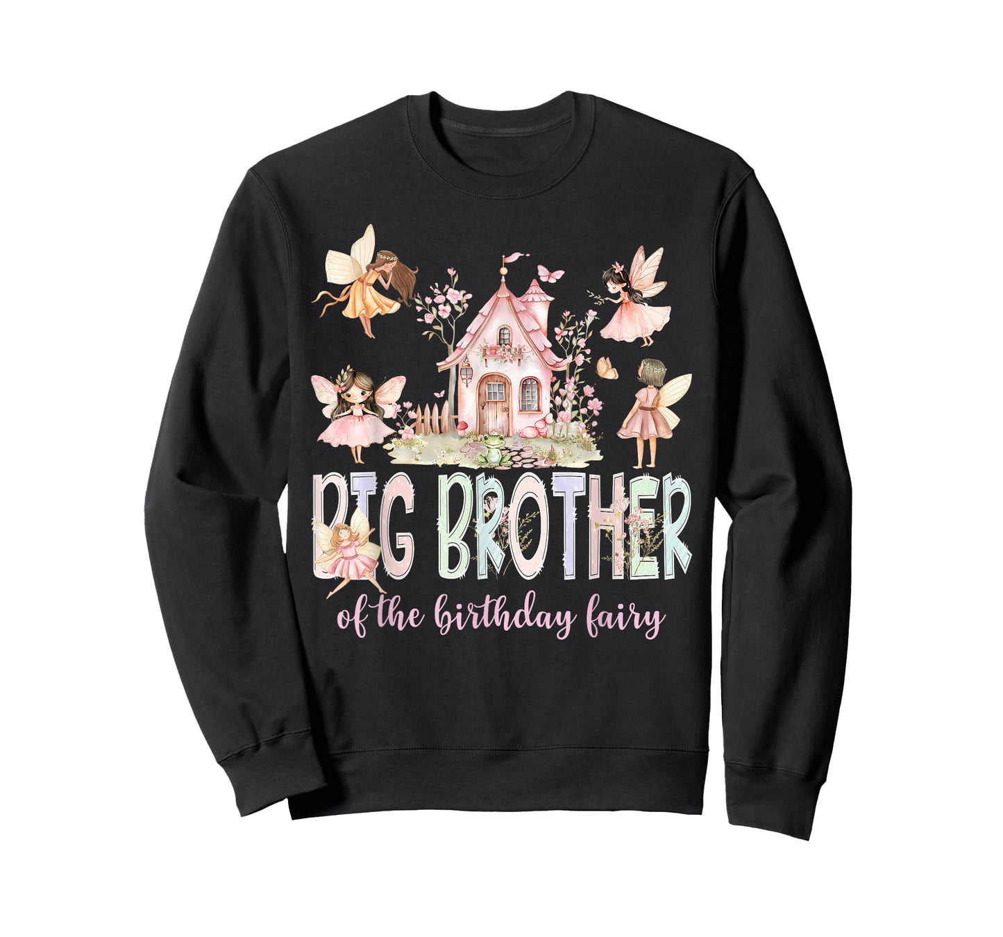 Big Brother of The Birthday Fairy Girl Magical Matching T-Shirt