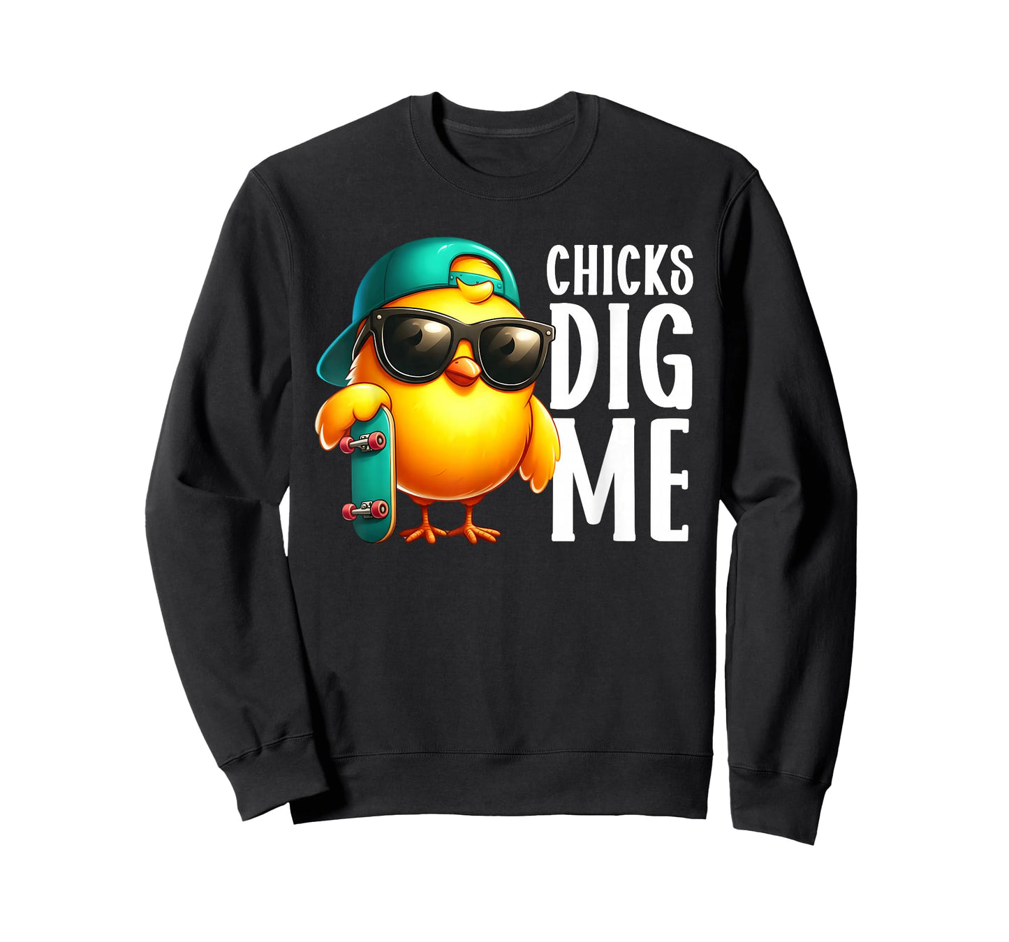 Chicks Dig Me Easter Toddler Boys Men Happy Easter Funny T-Shirt