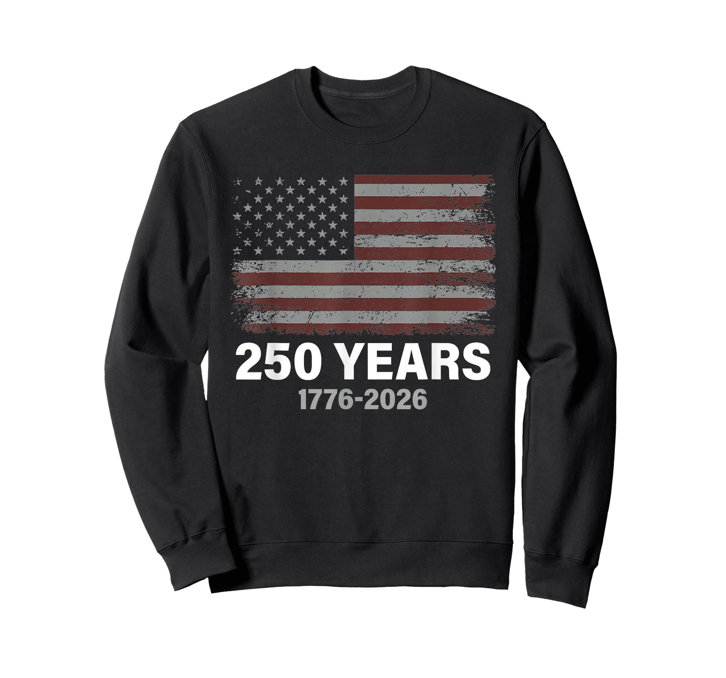 American Flag Vintage 250 Years 1776-2026 250th Birthday T-Shirt