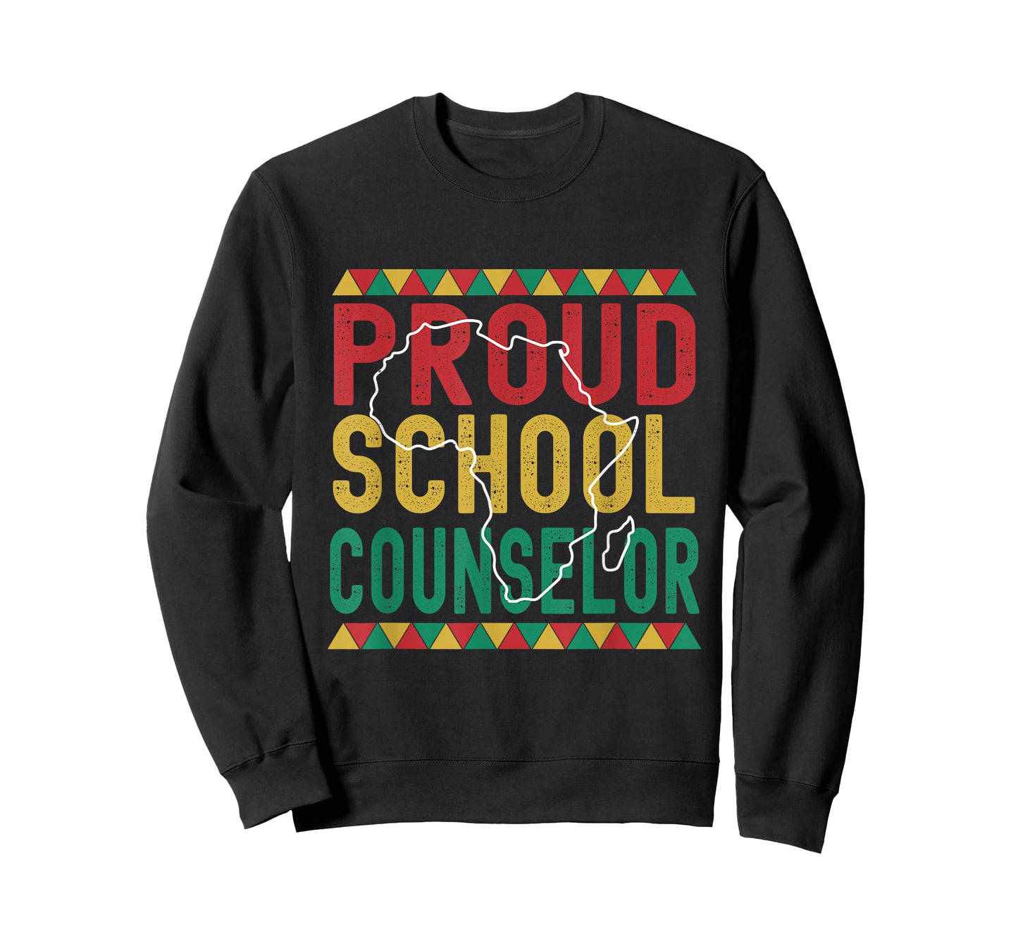 Proud School Counselor Pride Black History Month Historical T-Shirt