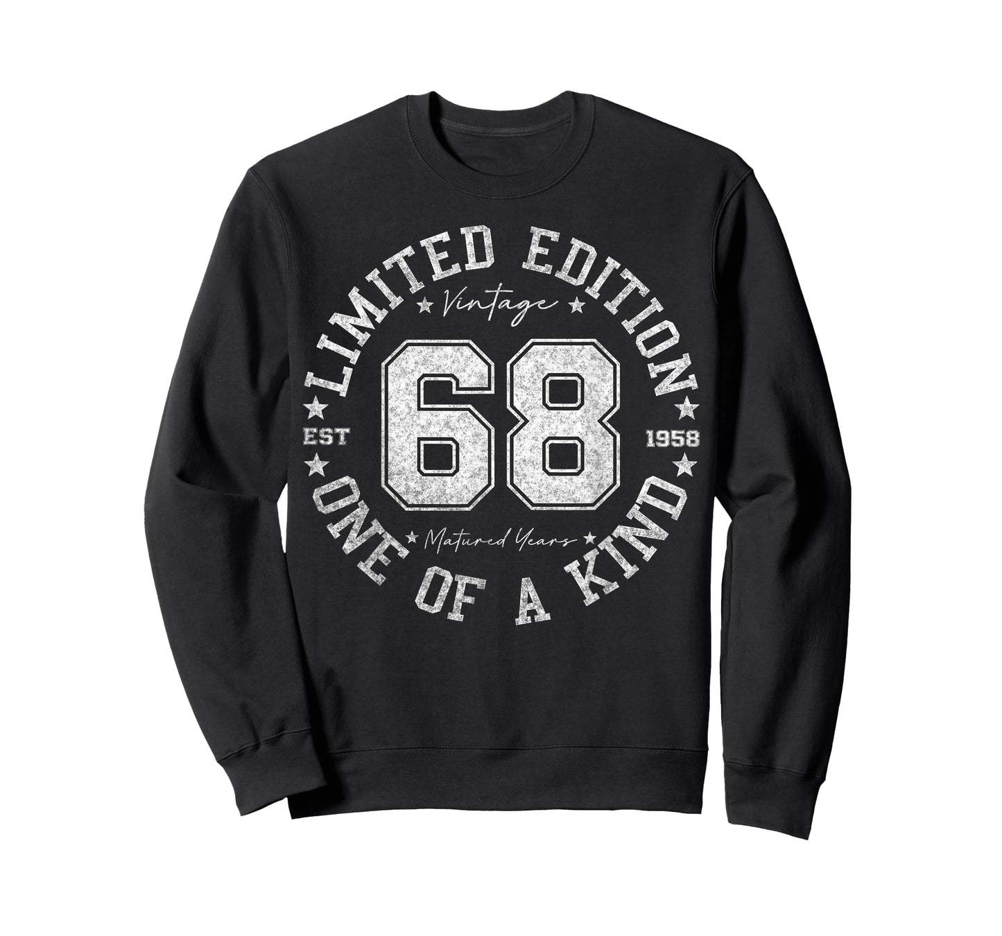 68 Year Old Gifts Vintage 1958 Limited Edition 68th Birthday T-Shirt