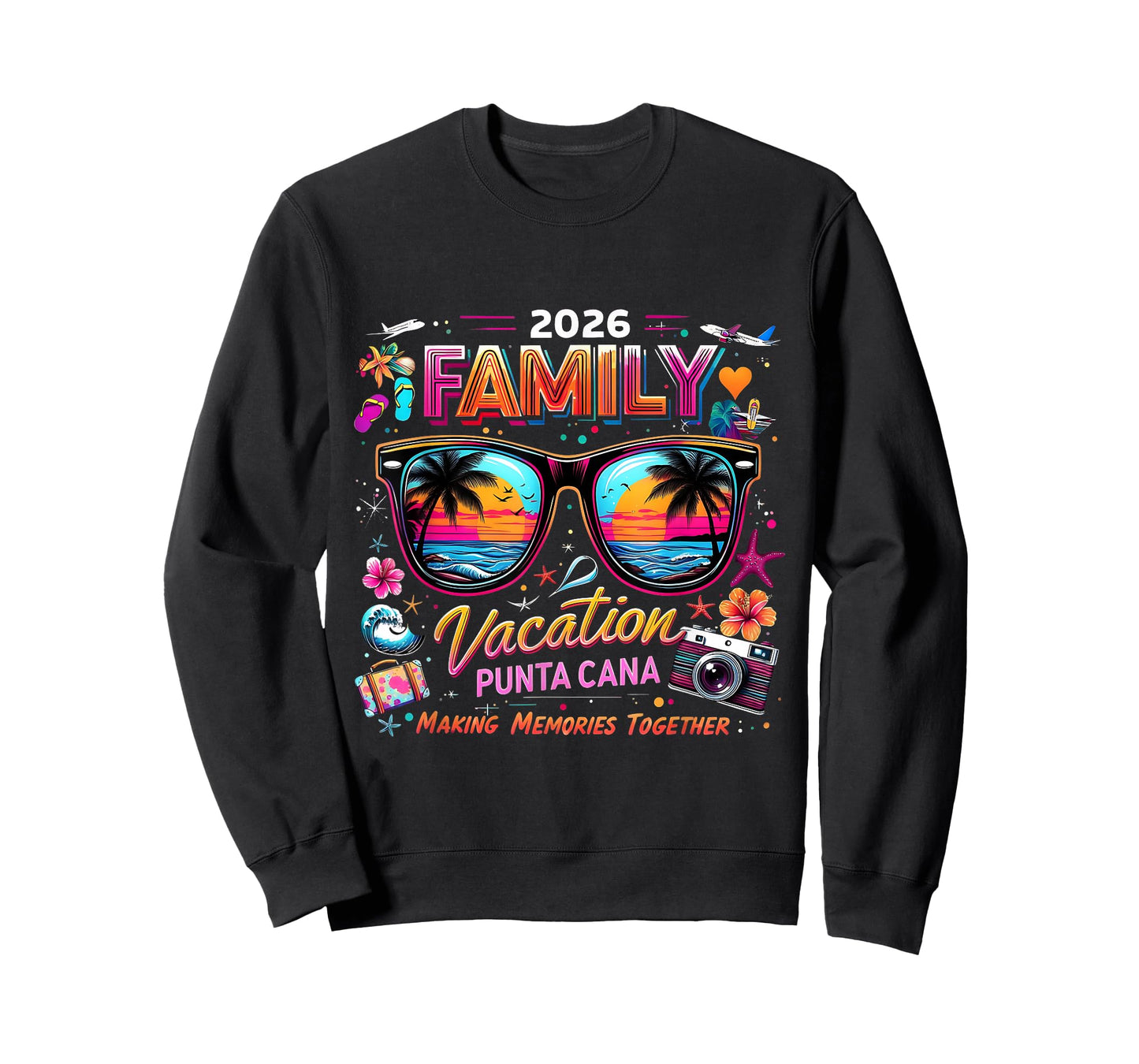 Family Vacation 2026 Punta Cana Making Memories Together T-Shirt