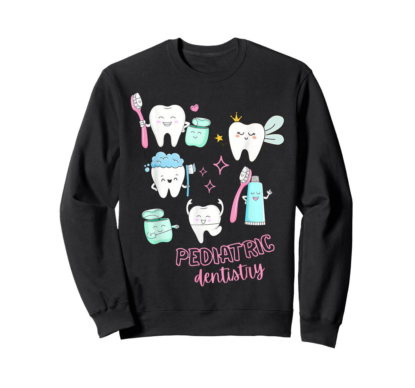 Cute Teeth Pediatric Dentistry Dental Hygienist Dental Squad T-Shirt