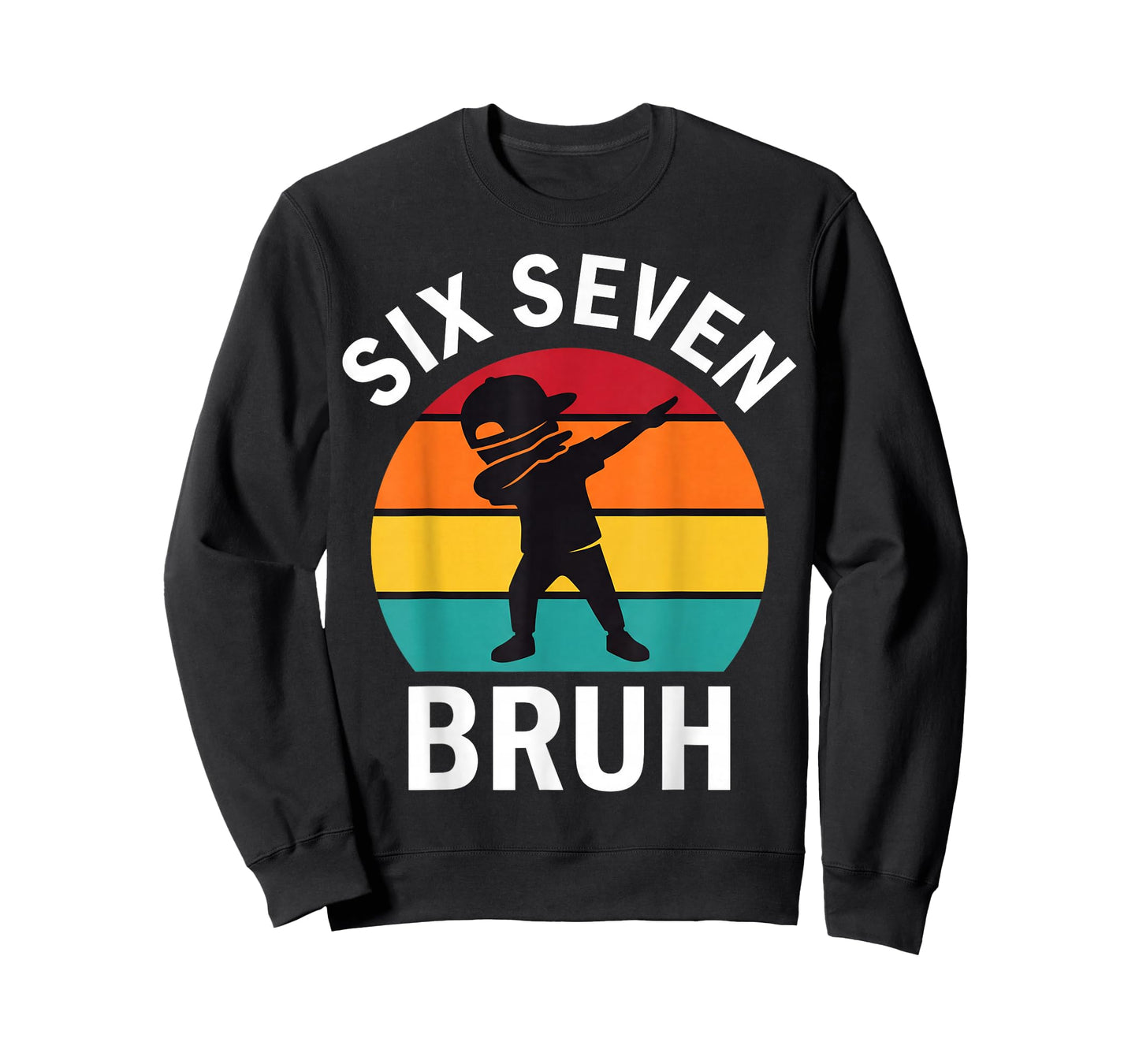 67 Meme 6 7 Numbers Dabbing Six Seven Bruh Funny Boys Kids T-Shirt
